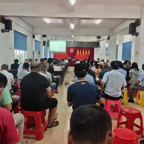 甲子镇政府、区卫健委组织召开医疗保障政策和电子凭证激活应用培训班