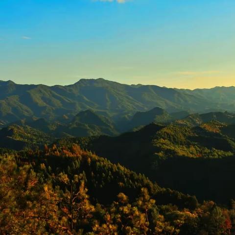 神农山登高望远