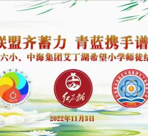 城乡校际联盟捆绑 携手共进共同成长——吐鲁番市第六小学与高昌区中海集团艾丁湖希望小学师徒结对签约仪式