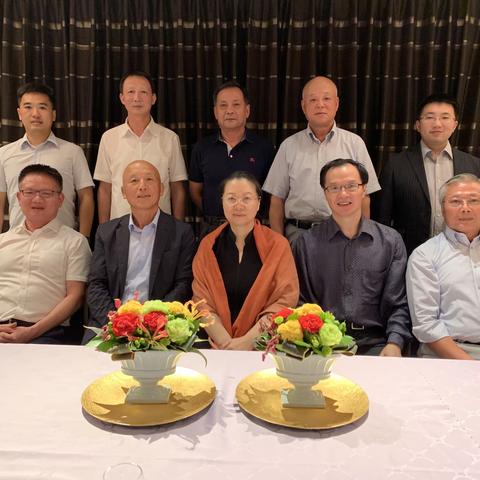 2019年8月15日全华联向大使馆汇报70周年国庆准备工作