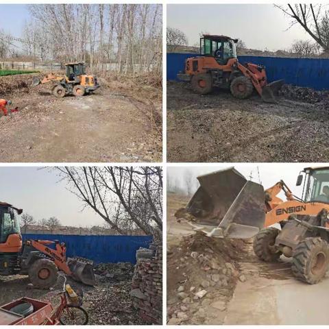 严格落实安全作业管理规定，持续推进人居环境整治工作。——广饶街道春季人居环境整治工作进行时