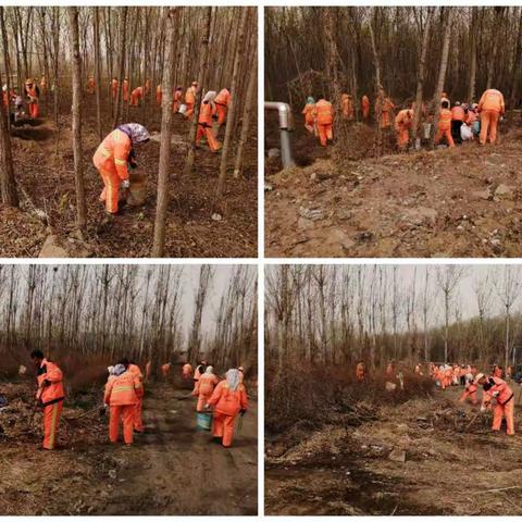 广饶街道开展城乡环卫一体化深度保洁行动，全面提升辖区人居环境工作