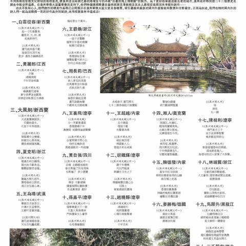 陈文泽教授泉州世遗景点画作 《泉州府文庙》&《泉州开元寺》赋诗