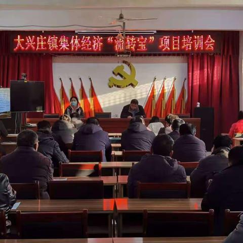 抓好土地流转   百姓增收致富——大兴庄镇召开集体经济“流转宝”项目培训会
