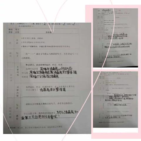 博鳌镇中心学校五2班“小学语文中高学段批注式阅读教学的实践研究”“两单一本”成果评比活动