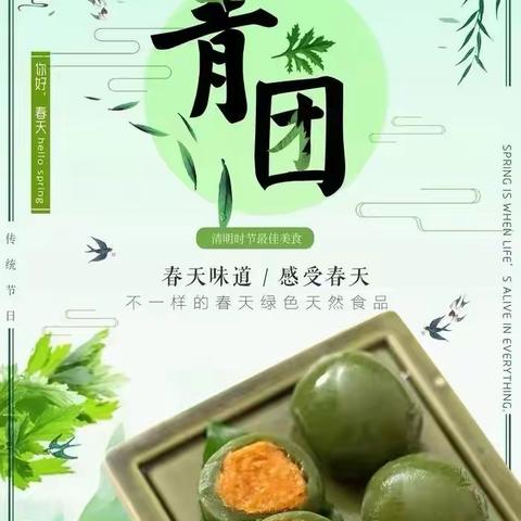 品尝舌尖上的春天——制作青团