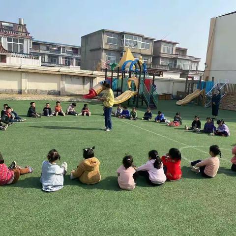 口孜镇曹庄幼儿园 中班植树节活动