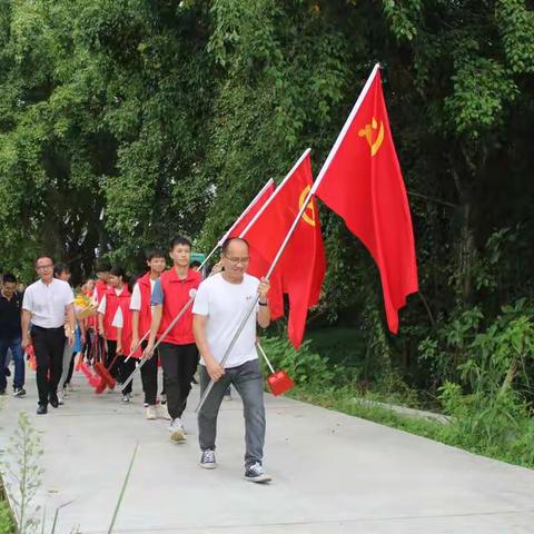 2022新兴县天堂二中“缅怀先烈，弘扬革命精神，传承红色基因””主题活动