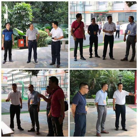 挂点网格领导到大洋社区检查全国文明城市创建工作