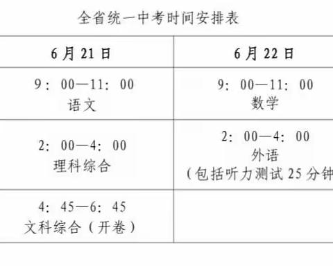 金榜题名丨2023年中考武安五中考点温馨提示