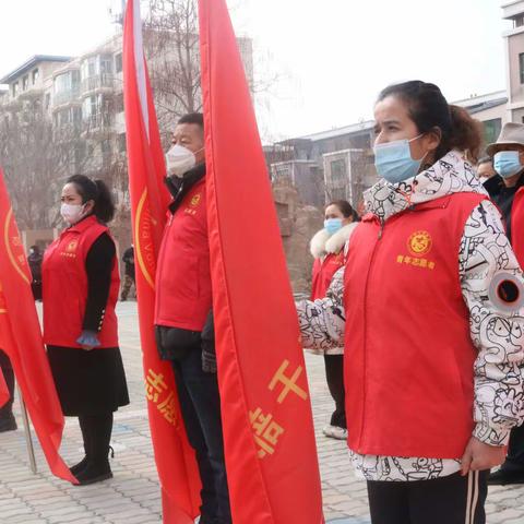 “践行二十大，传承雷锋精神，凝聚志愿力量”滨河社区开展学雷锋志愿服务活动