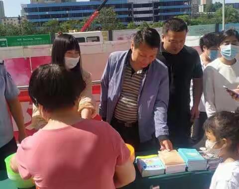 洪庆街道办事处开展5.12防灾减灾周宣传活动