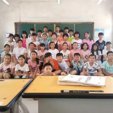 沙集小学六年级毕业了