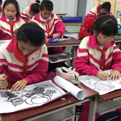 【和爱教育】剪出精彩，助力冬奥——济宁市实验小学剪纸社团为冬奥会加油