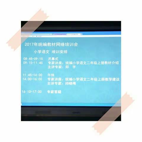 专家引领 砥砺奋进——城小教研学习篇
