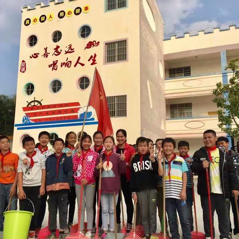 梧州市泗洲小学持续推进宜居乡村建设