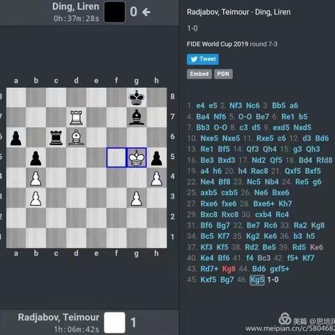 盲目乐观-后果严重--居然都没想到: 阿塞拜疆二号棋手居然这么厉害👿 (二哥简称"拉贾"一哥"马梅"更帅更凶)