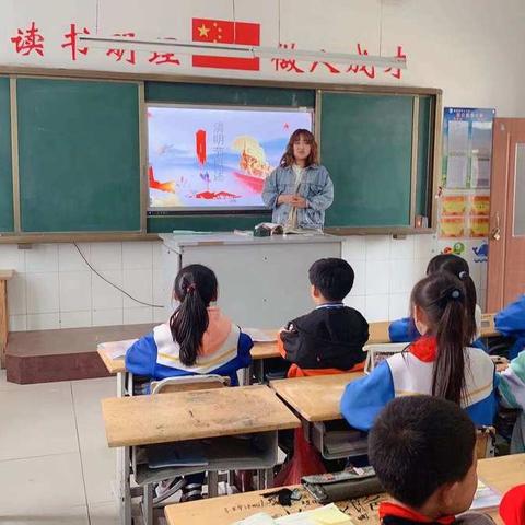 清明节祭英烈 丰碑励青春  ——姜楼镇中心小学清明祭英烈活动