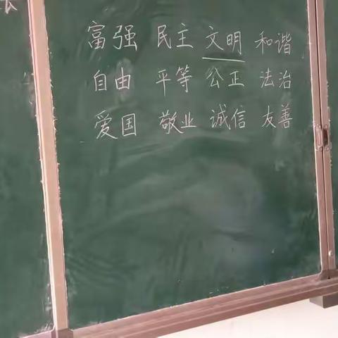 金马张中心小学核心价值观——文明篇