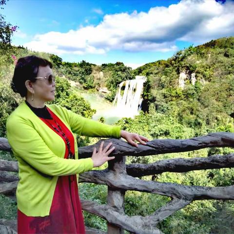 游黔（第四篇）黄菓树瀑布