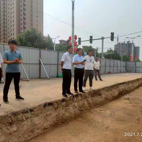 县领导范敬武调研市政工程建设工作