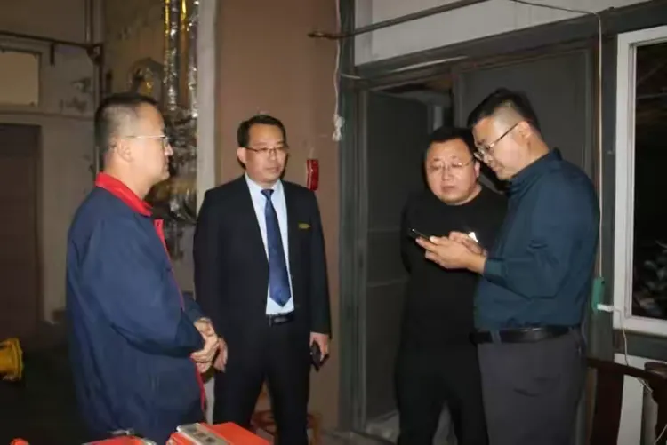 贾晓伟副主任带队对高新区进行安全生产大检查