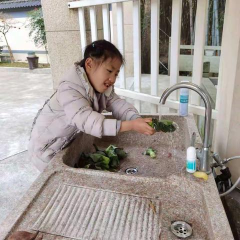 宅家防疫，劳动最美——一5班假期劳动小能手活动