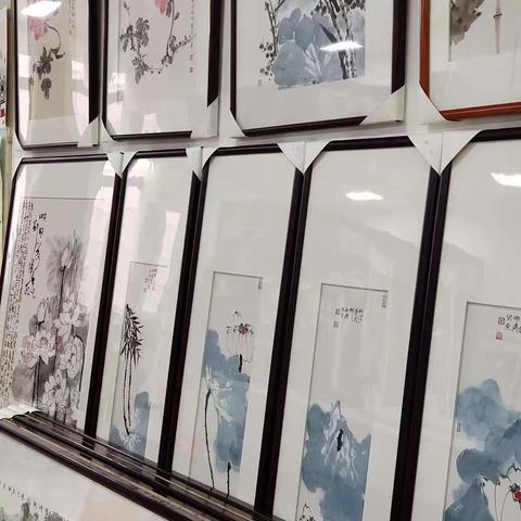 平坝区书画家作品展览