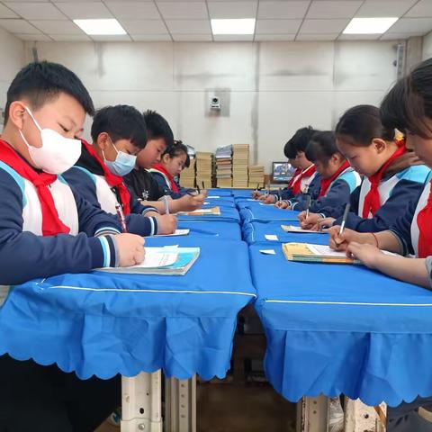 “写好中国字 做好中国人”——蓝村赵家屯小学举行规范书写比赛