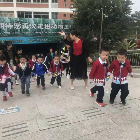 “走进动物园，快乐亲子游”家庭假日小组活动