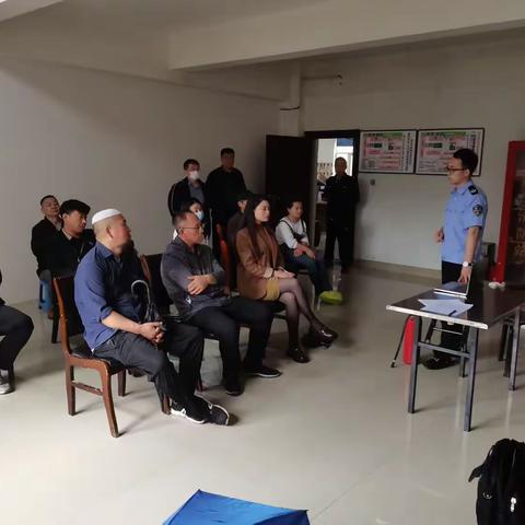 联志社区开展反诈骗宣传活动