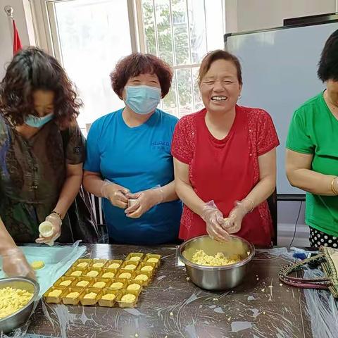 端午节我们一起做绿豆糕！