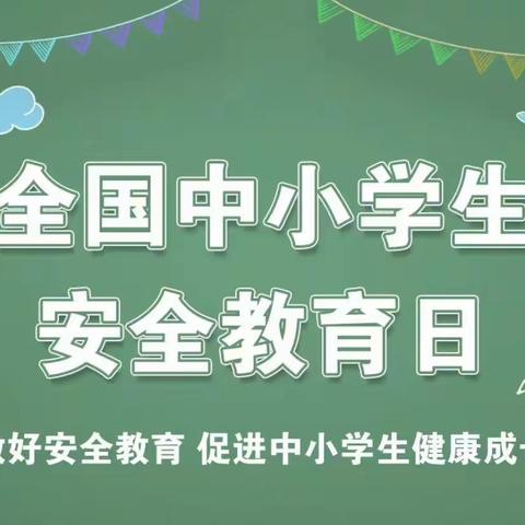 成武县大田集镇杨道堌小学开展“全国中小学生安全教育日”主题活动