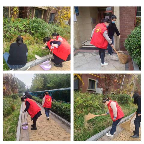 干净迎新春 健康过新年——鄠邑区甘亭街道丰京社区开展“迎新春、大扫除” 环境卫生大清理活动