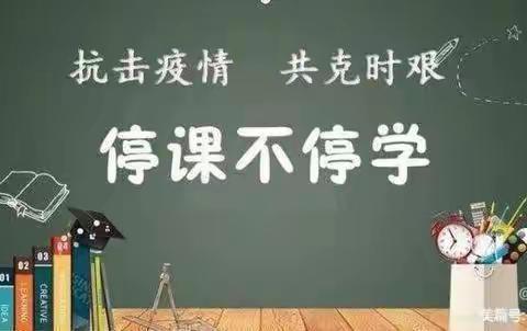 “停课不停学，线上共成长”                      ——大杖子中心小学线上教学工作