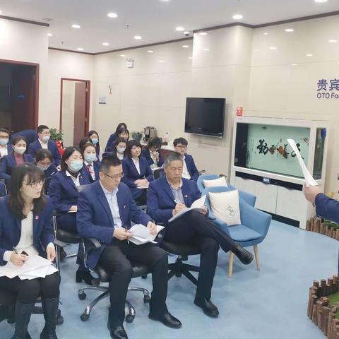 青年路中心支行召开2022年开门红启动会