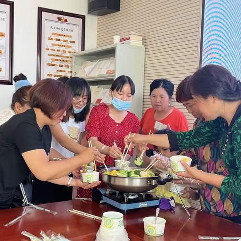 赵桅社区开展“新兴姑娘” 新时代女性课堂——健康每一餐