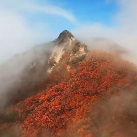 迷人的老帽山秋色