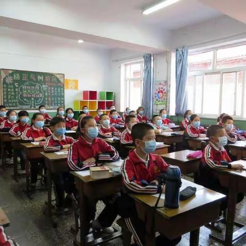 同心聚力         携手战“疫”———长钢小学“校园•战疫”侧记