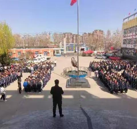 防震应急疏散演练——沙河市第一中学附属初中小学部
