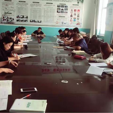 银川唐中英语教研组第二次会议