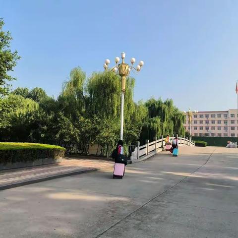 蒙阴县实验中学迎来第一批返校学生——高三入学篇