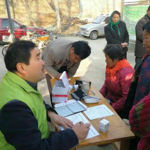 赵村片公共卫生服务档案复核升级活动进行中