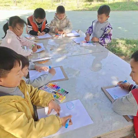 乐享金秋，童心童画——金太阳幼儿园大一班秋日写生活动美篇
