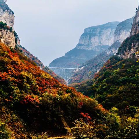 秋色浓浓云梦山
