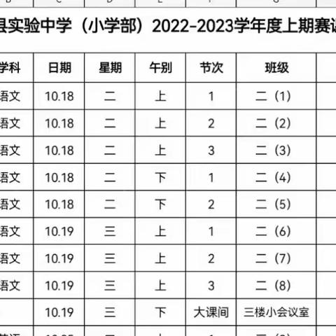 滋兰树蕙勤修己，弦歌不辍育桃李—记实验中学二年级语文组赛课活动