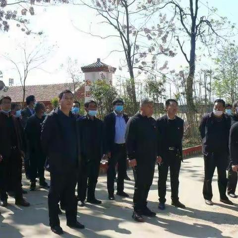 蔡店乡观摩学习孟津美丽乡村建设