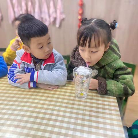 旭蕾，育蕾幼儿园11月——科学小实验