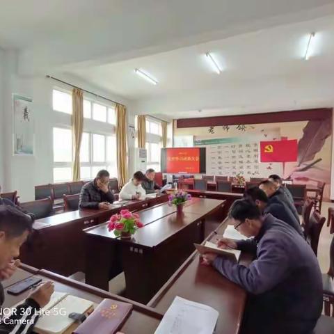 辛冲街炯伟小学党史学习动员大会