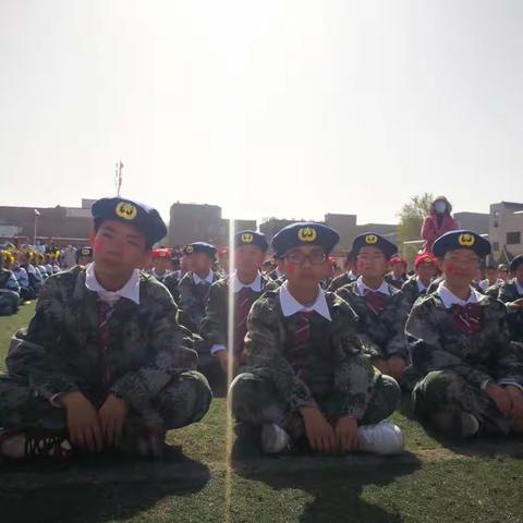 靖边二中庆祝中国共产党百年华诞七年级歌咏比赛